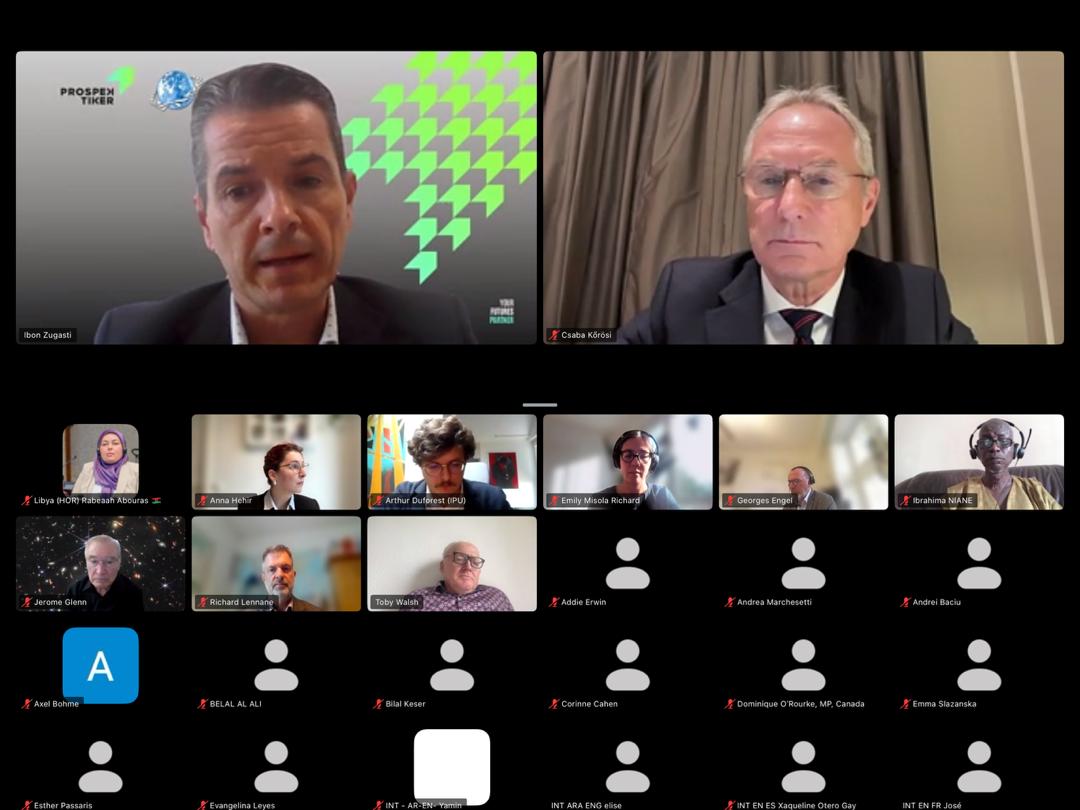 النائب ربيعة أبو راس تشارك في ندوة دولية حول تنظيم الذكاء الاصطناعي العسكري